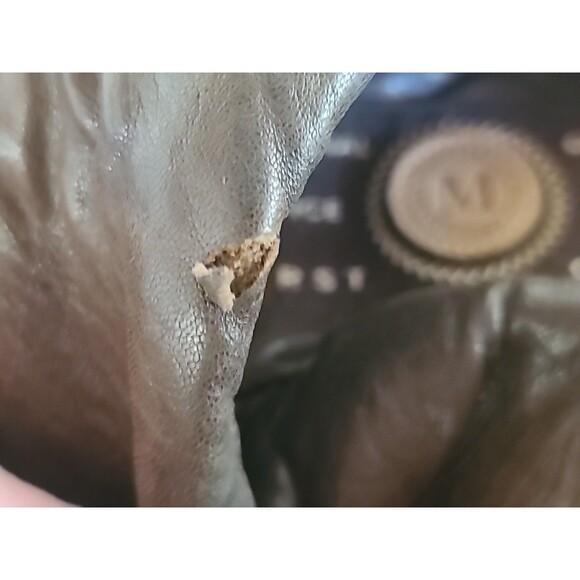 Marc New York Leather Jacket Men's Size M - Picture 10 of 11